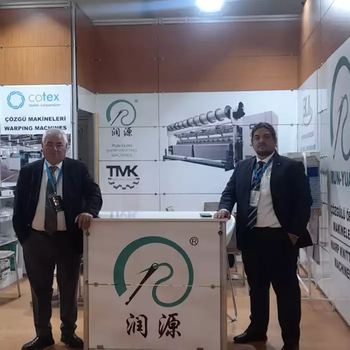 tmk tekstil, run yuan, tmk textile, çözgülü örme makineleri